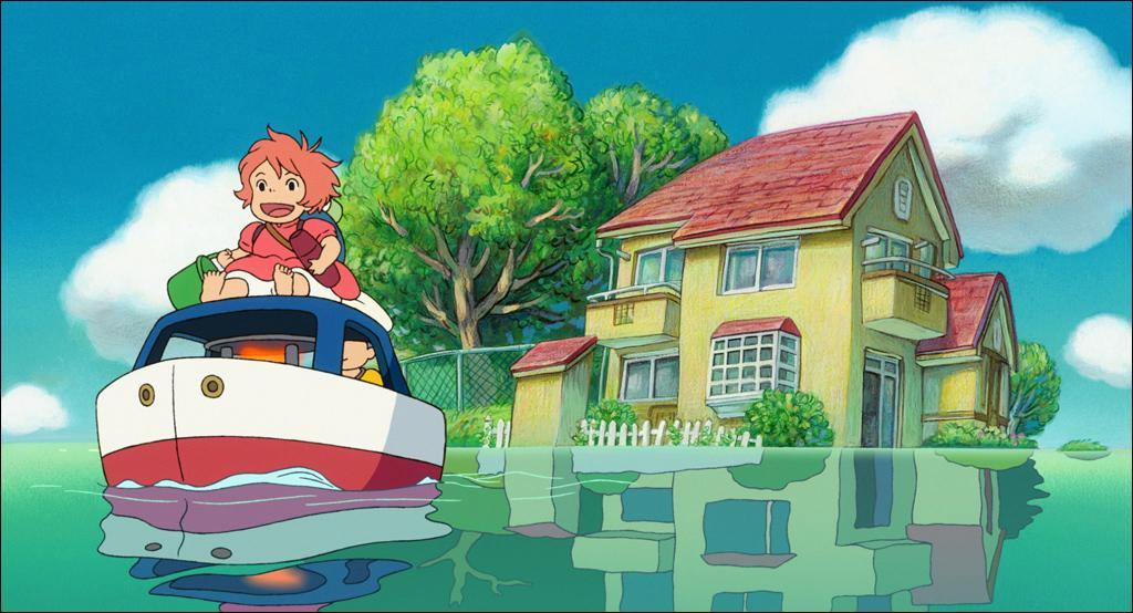 Ponyo on the Cliff by the Sea 