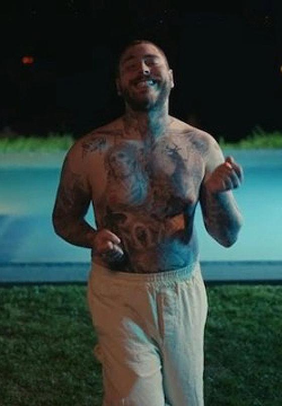 Post Malone Physique - Acting