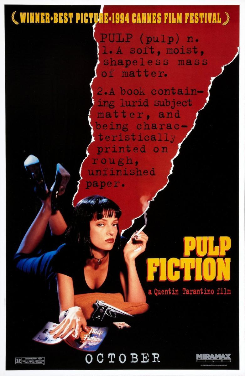 54 Best Photos Pulp Fiction Movie Poster - Pulp Fiction Uma Thurman Movie Art Silk Poster Room Wall ...