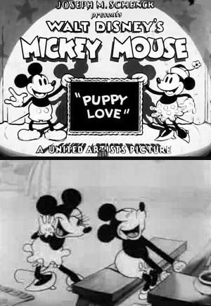 Mickey mouse hot sale puppy love