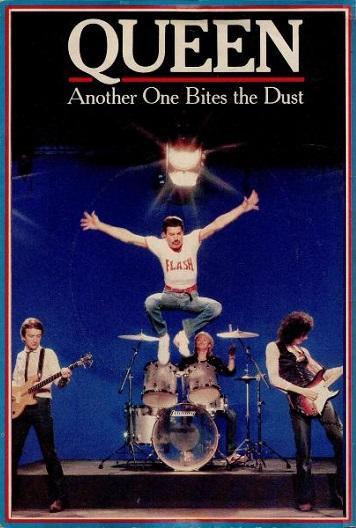 another one bites the dust  Vintage music posters, Music poster ideas,  Queen poster