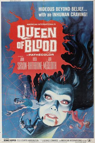 1966 Movie Poster Queen Of Blood
