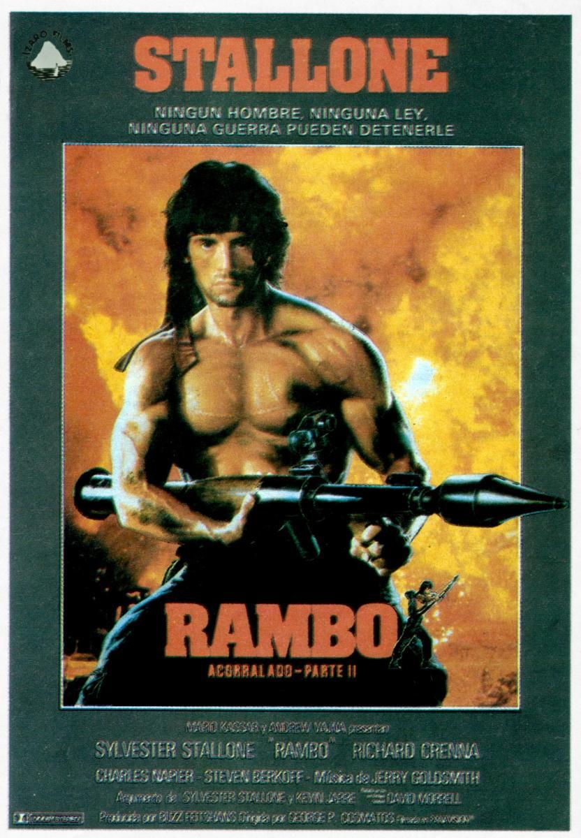 Sección Visual De Rambo Acorralado Parte Ii Rambo 2 Filmaffinity 