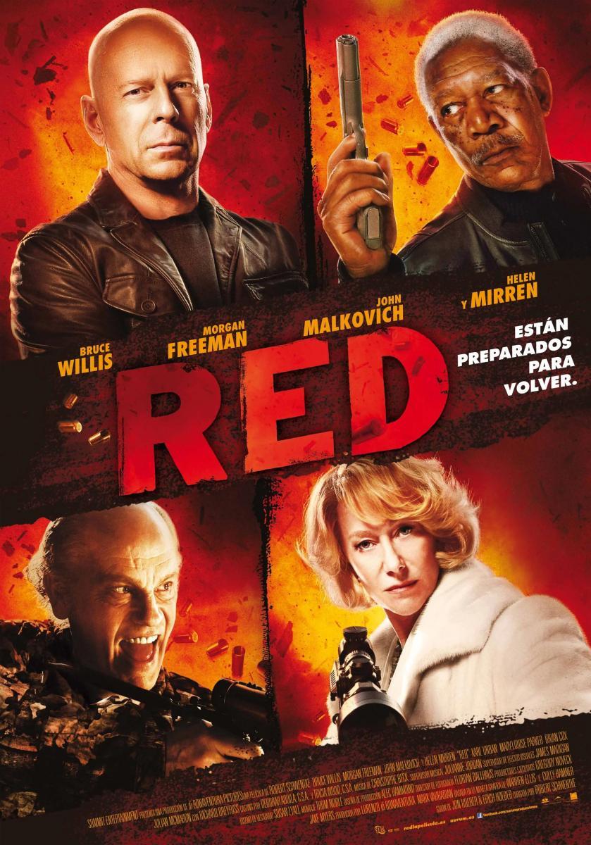 RED (2010) directed by Robert Schwentke • Reviews, film + cast • Letterboxd
