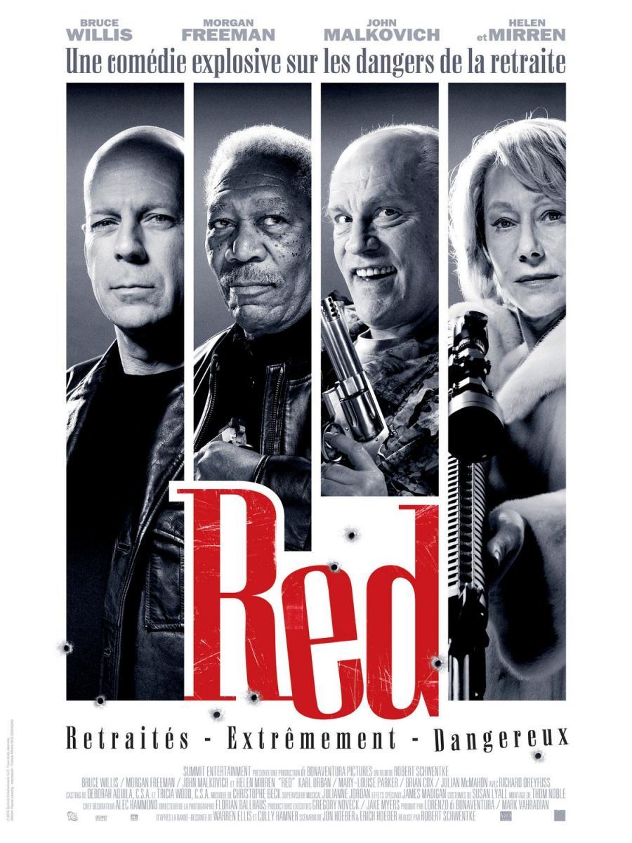 RED (2010), Bruce Willis, Helen Mirren, Morgan Freeman