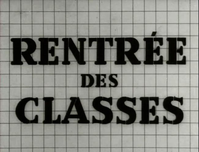 Rentree Des Classes S 1956 Filmaffinity