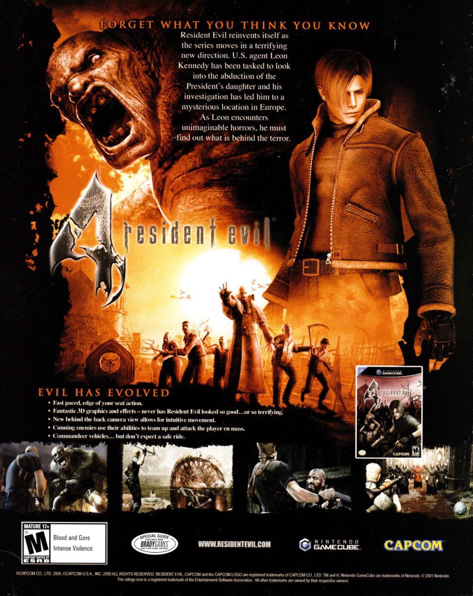 Resident Evil 4: Recomeço, Poster do RE4, esse poster não f…