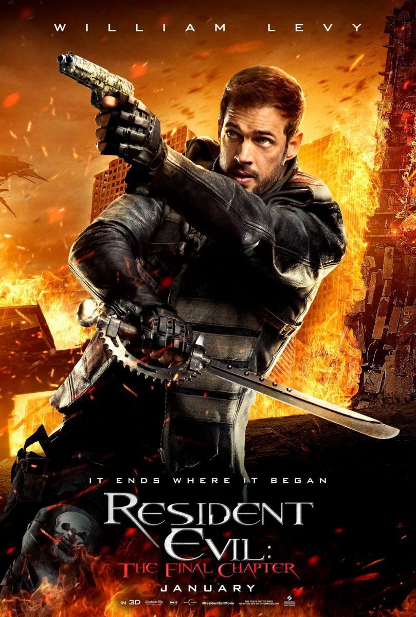 Fraser James, William Levy Among New Cast Of Resident Evil: The Final  Chapter 