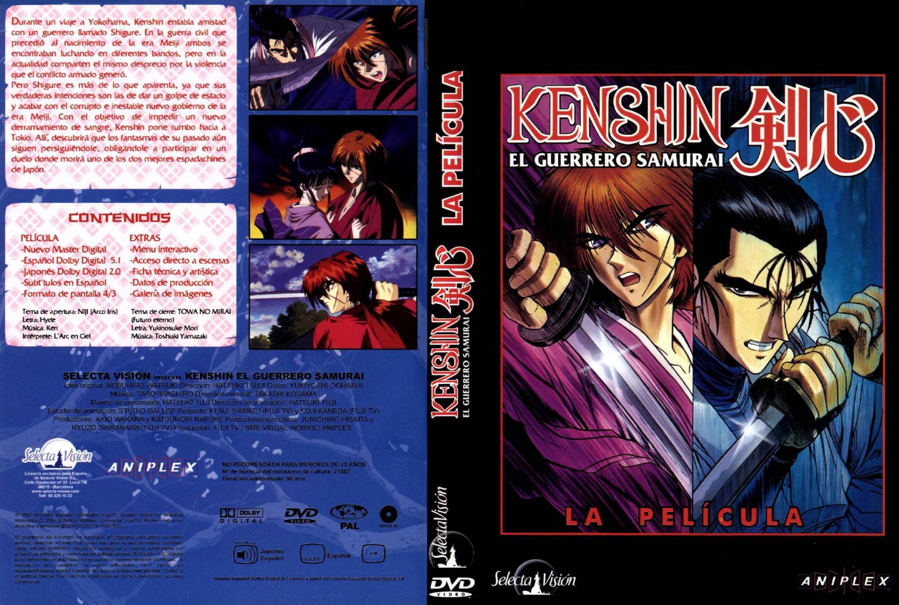 Rurôni Kenshin: Ishin shishi e no Requiem (Rurouni Kenshin: The Motion  Picture) (1997) - Filmaffinity