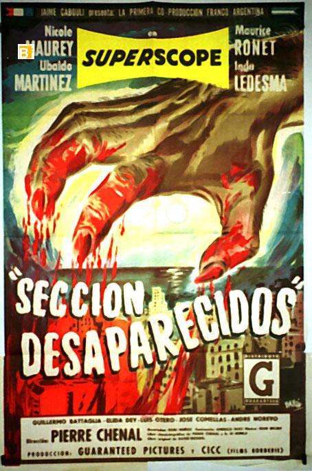 Sección desaparecidos (1956) - Filmaffinity