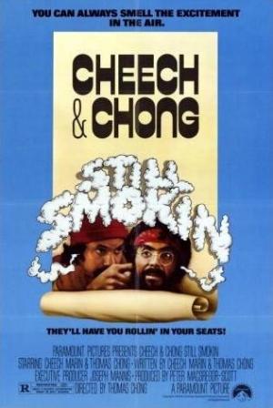 cheech y chong en cartel de humo