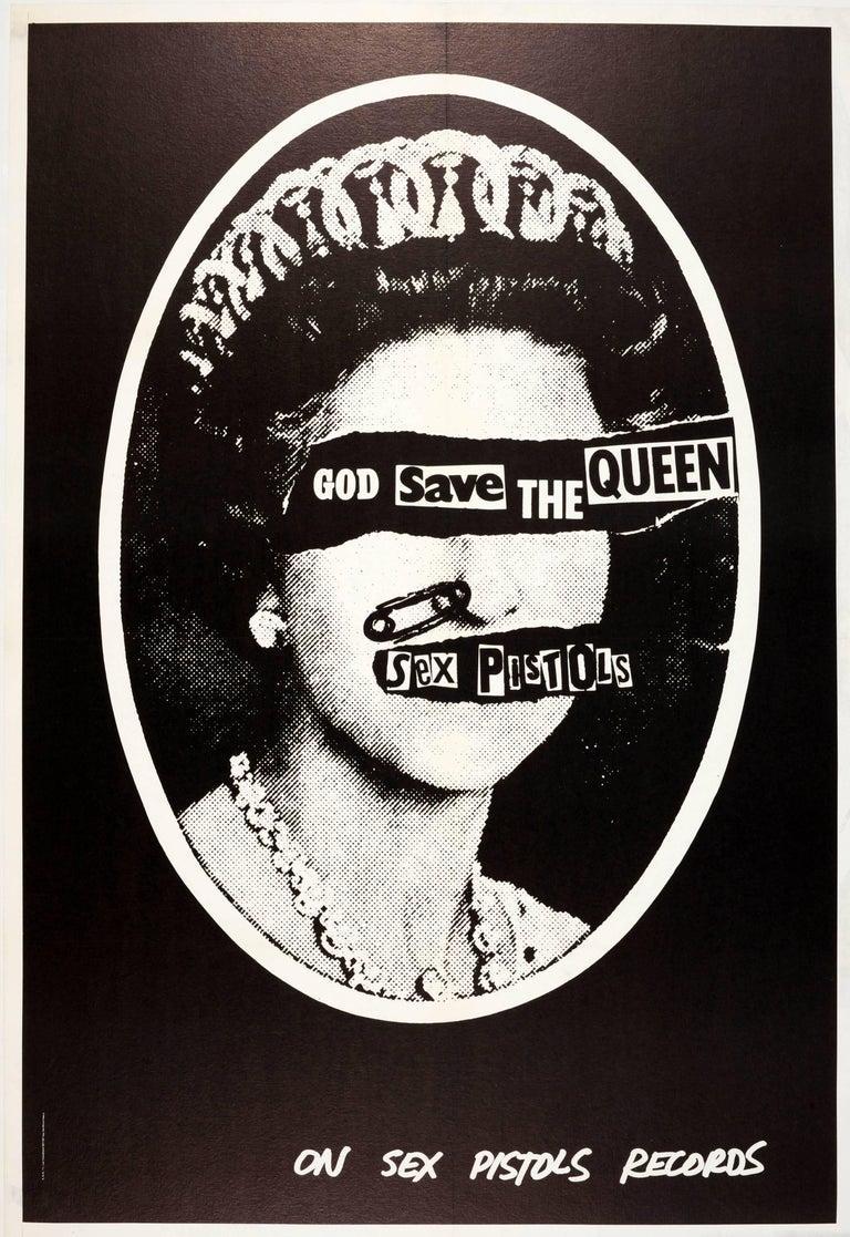 Sección Visual De Sex Pistols God Save The Queen Vídeo Musical