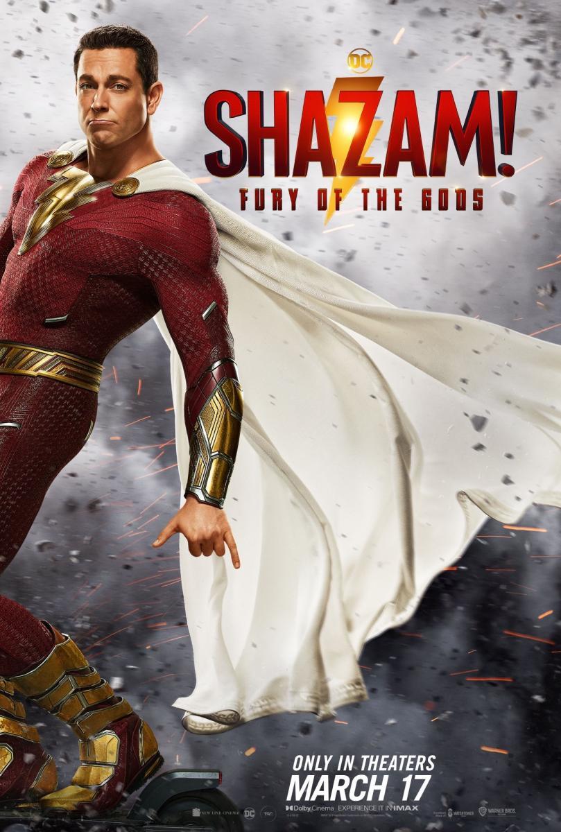 Shazam aparece com queimaduras em fotos do set de Fury of the Gods