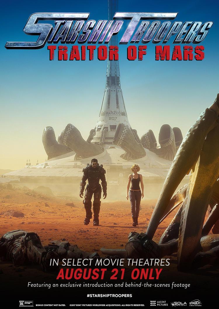 Tráiler Starship Troopers: Traidor de Marte. Ya en DVD, Blu-Ray™ y