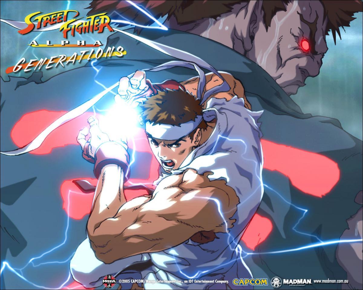 Street Fighter Alpha / Street Fighter Zero - TFG Review / Art Gallery