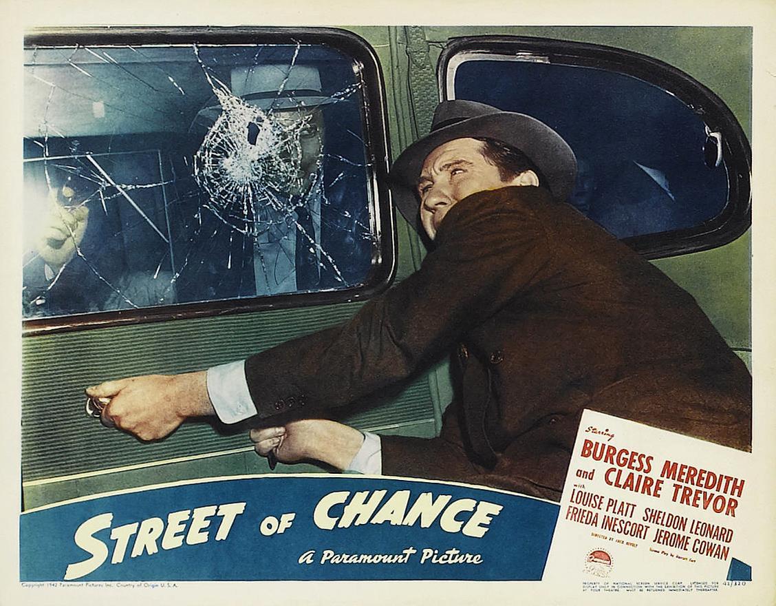 Два случай. Street of chance 1942.