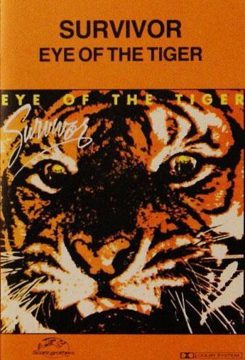 Survivor - Eye Of The Tiger 1982 CRC T10 8-TRACK TAPE