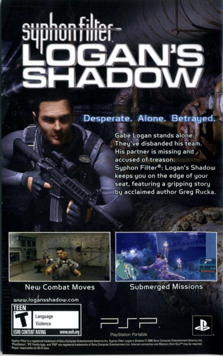 Syphon Filter: Logan's Shadow (Game) - Giant Bomb