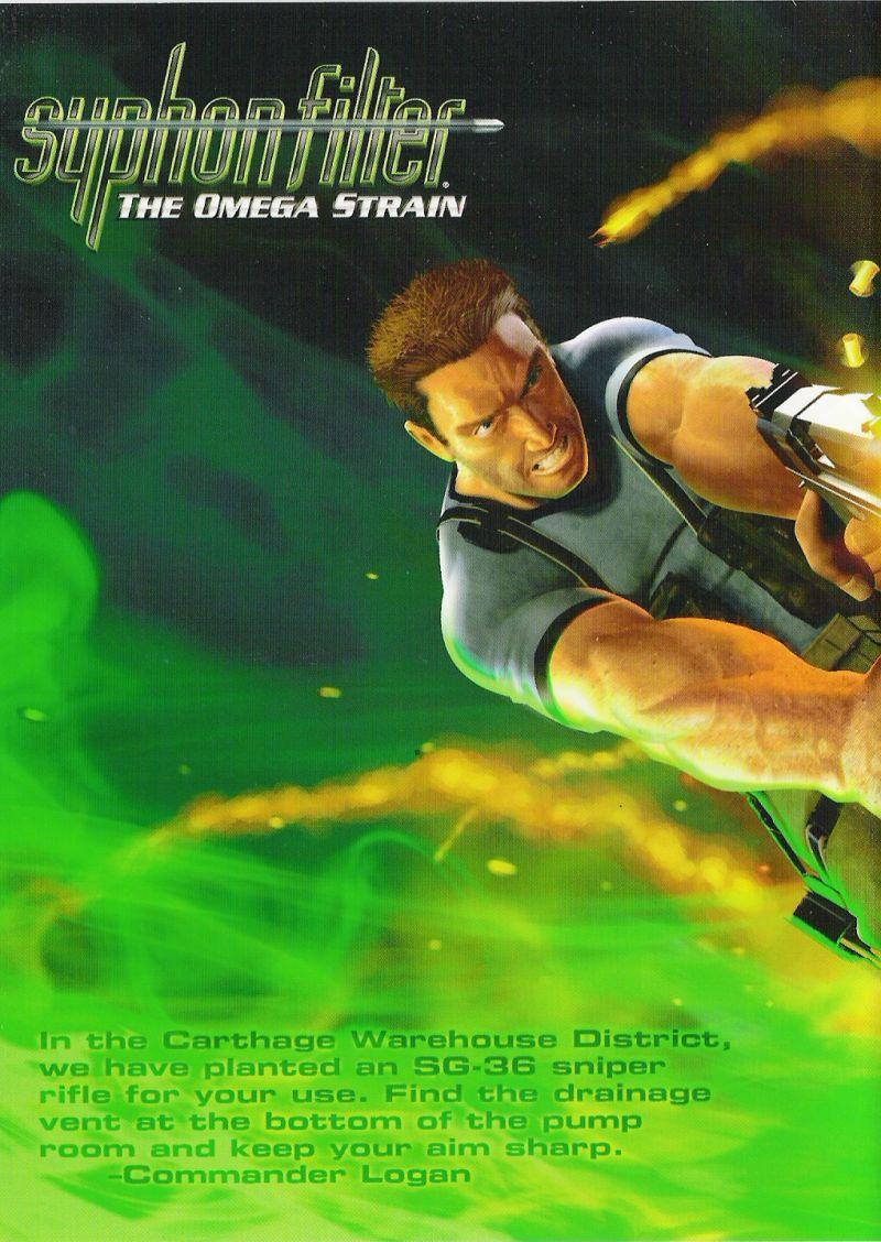 Syphon Filter The Omega Strain (box art)