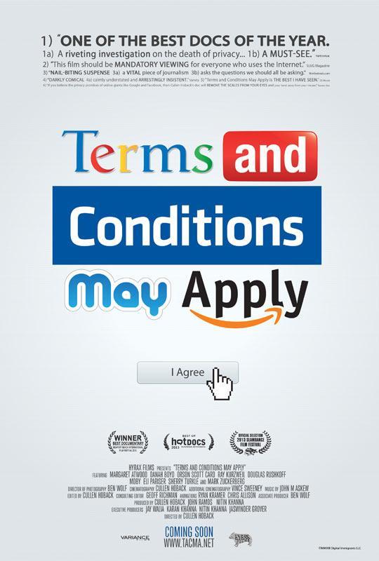 tonto Tentación Corta vida Términos y condiciones de uso (2013) - Filmaffinity