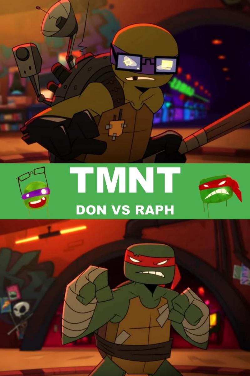 Pionero escucho música superávit Teenage Mutant Ninja Turtles: Don vs. Raph (C) (2016) - Filmaffinity