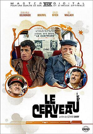 Le cerveau (The Brain) Italian movie poster - illustraction Gallery