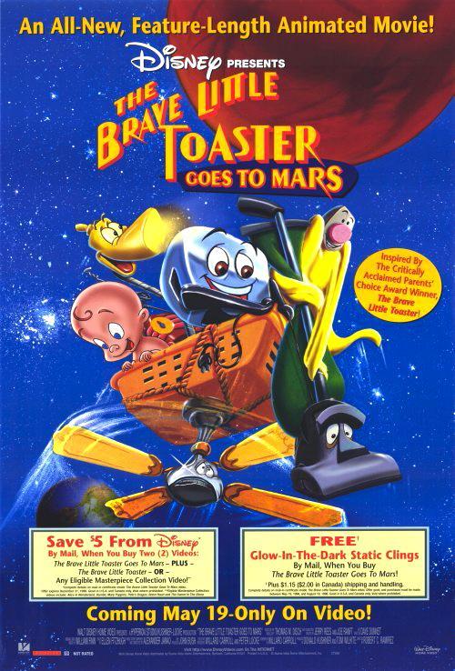The Brave Little Toaster Goes to Mars (1998) - Filmaffinity