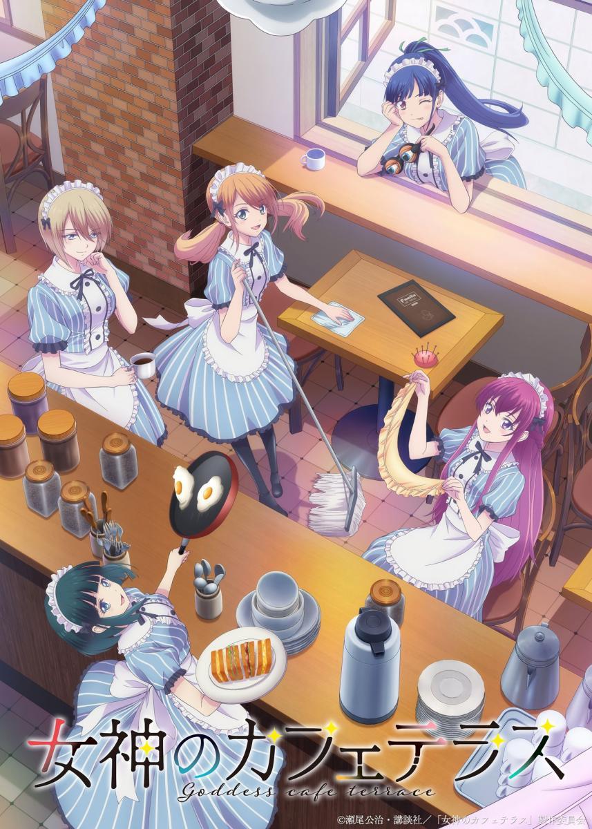 The Café Terrace and Its Goddesses - Anime ganha 2ª temporada