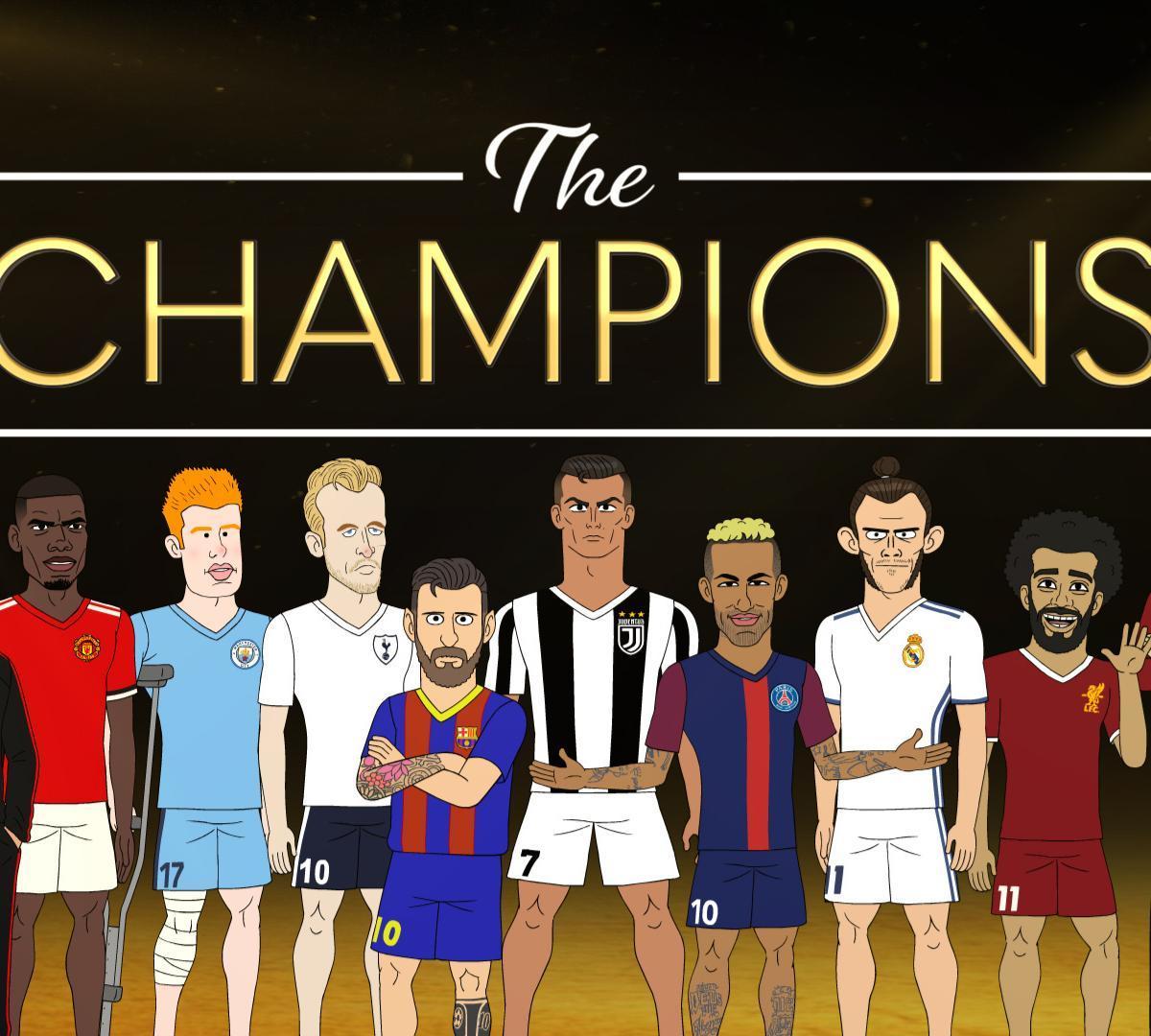 The champions. Чемпионы мультфильм про звёзд футбола. Чемпион! Мультсериал. Мультсериалы про футбол чемпионы. Чемпионы мультсериал про футболистов.