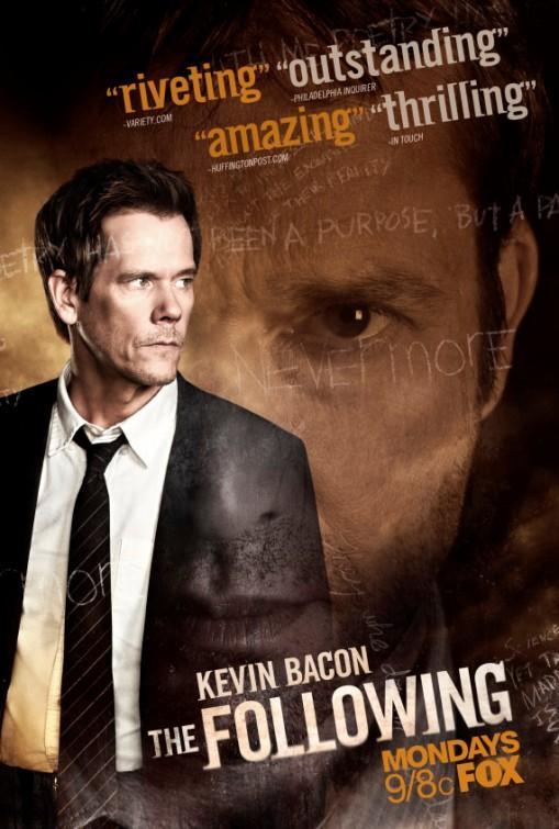 The Following': Série criminal com Kevin Bacon já está disponível