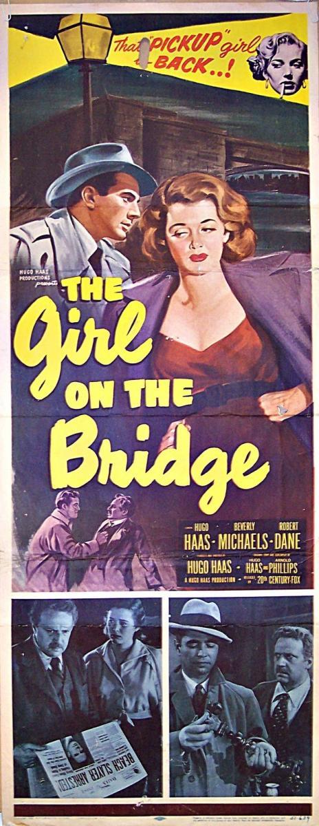 THE GIRL ON THE BRIDGE, Beverly Michaels, 1951 Courtesy Everett Collection  !ACHTUNG AUFNAHMEDATUM
