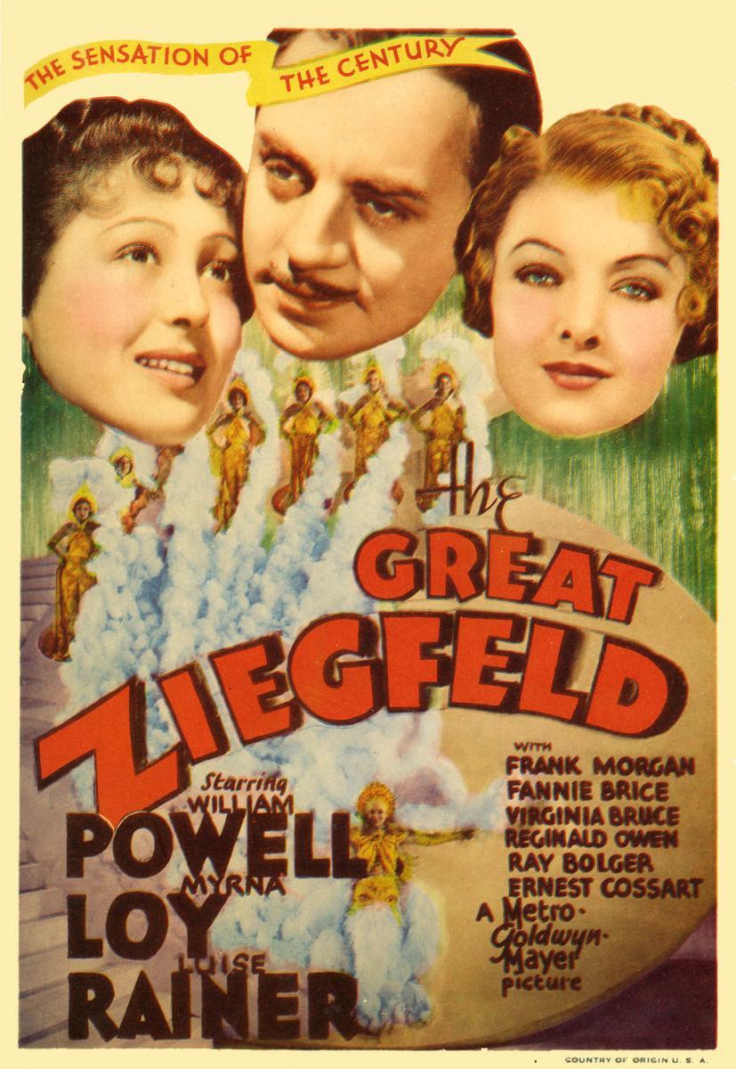 Image result for the great ziegfeld movie