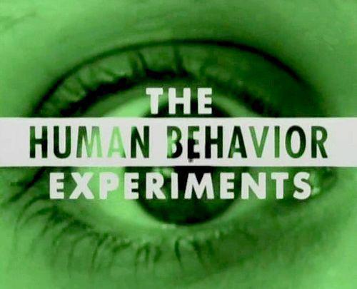 the human behavior experiments