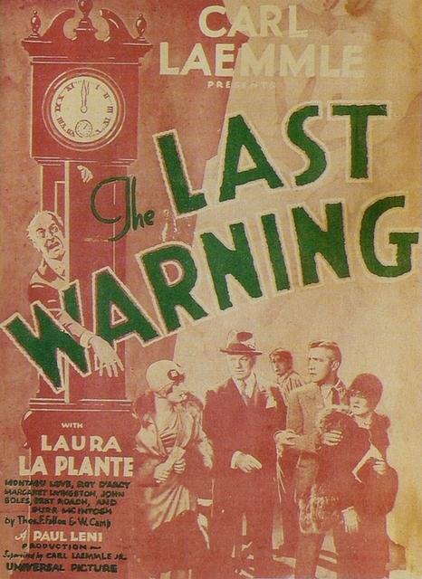 The Last Warning 1928 Filmaffinity