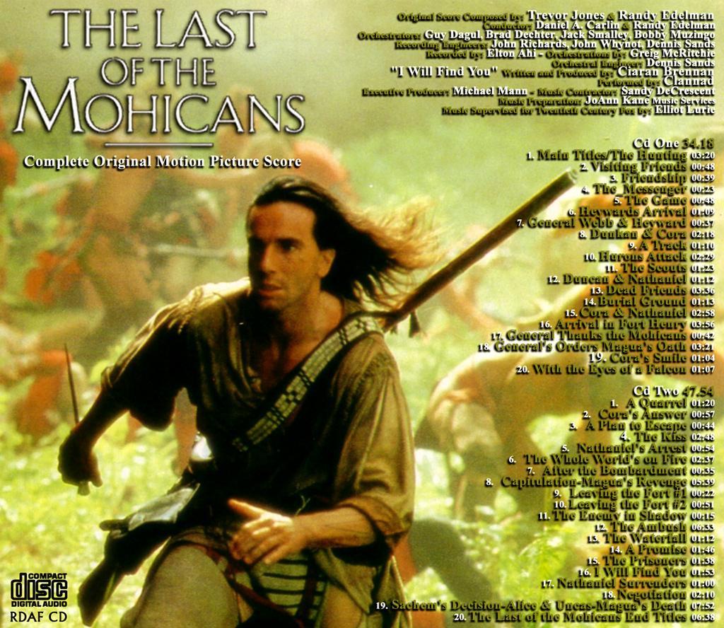 The Last of the Mohicans 1992 Filmaffinity