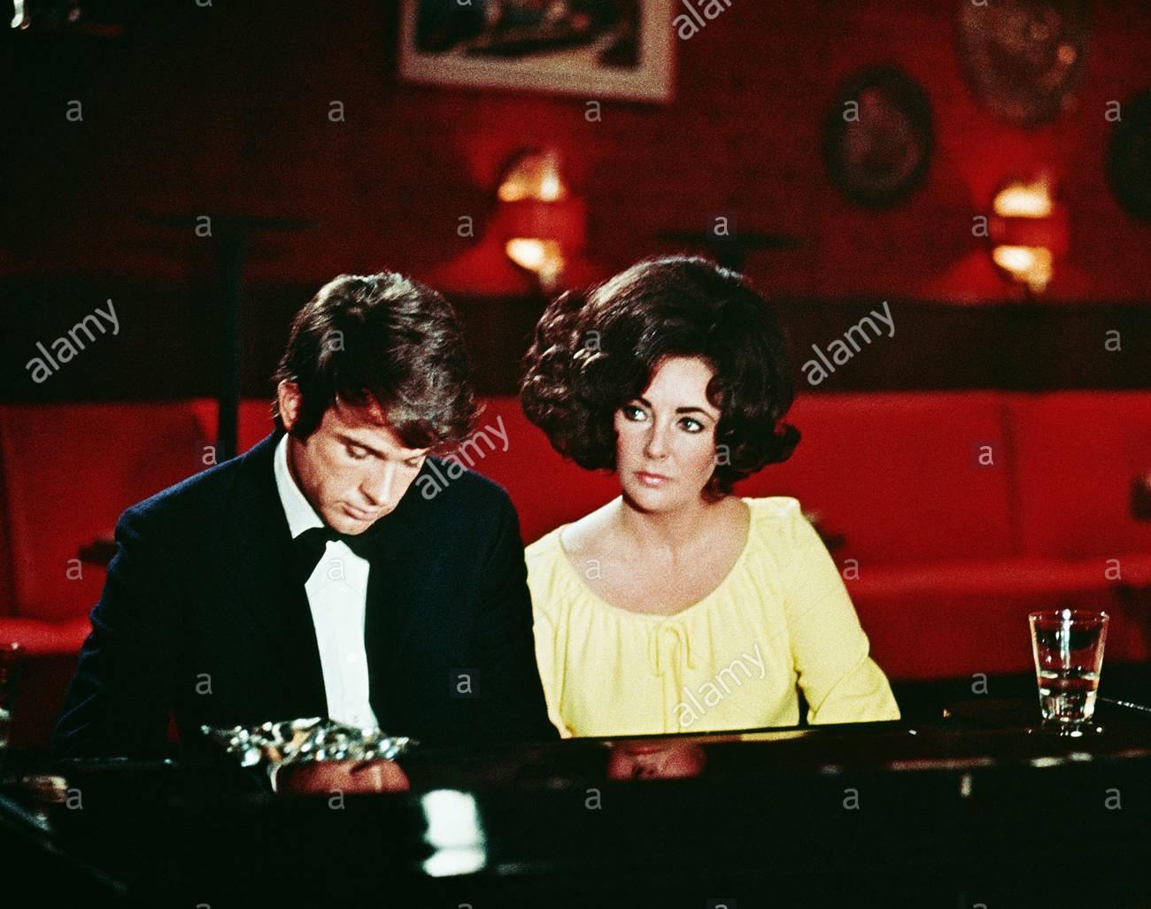 THE ONLY GAME IN TOWN Elizabeth Taylor/Warren Beatty, 1969 Movie