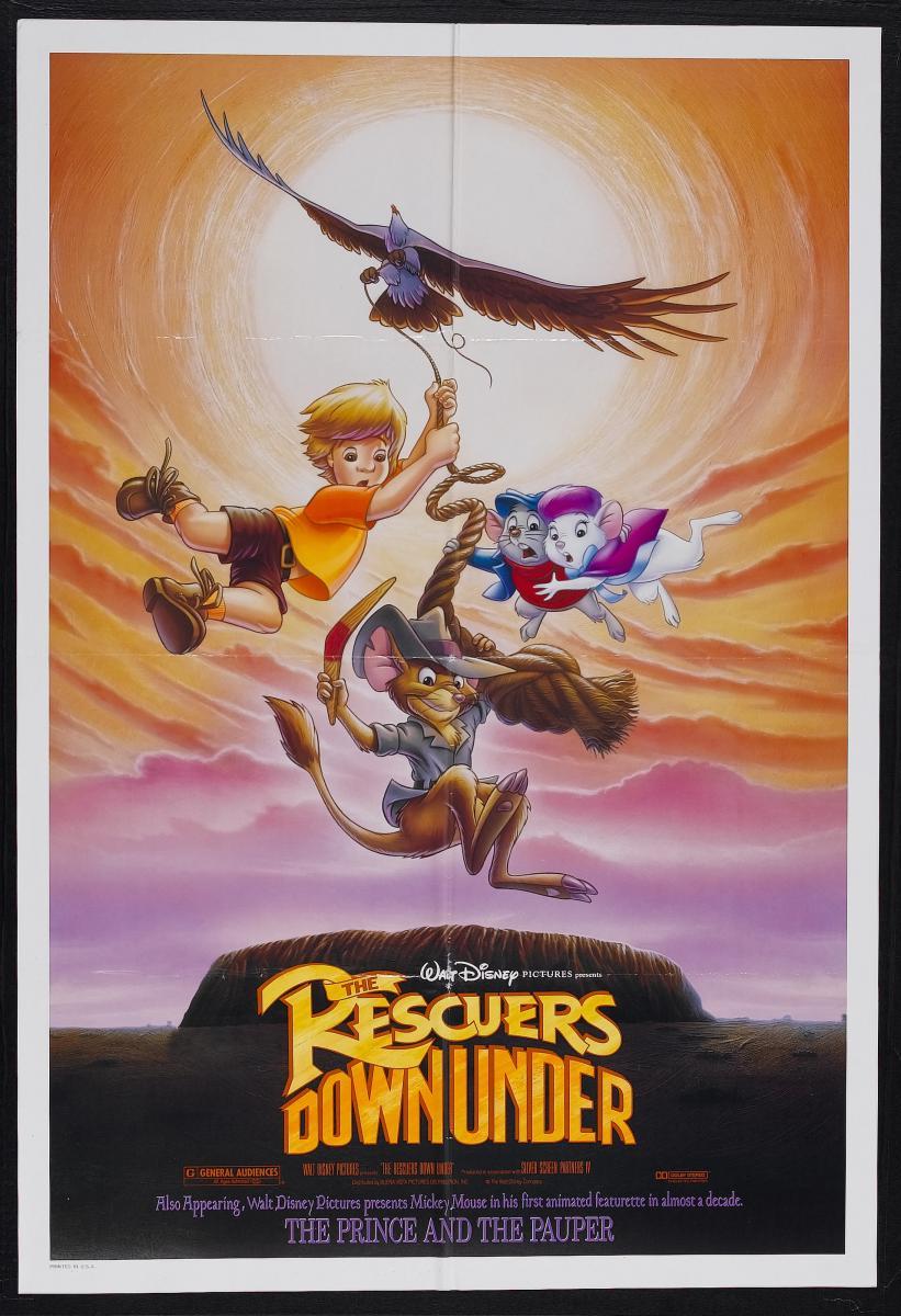 The Rescuers Down Under 1990 Filmaffinity