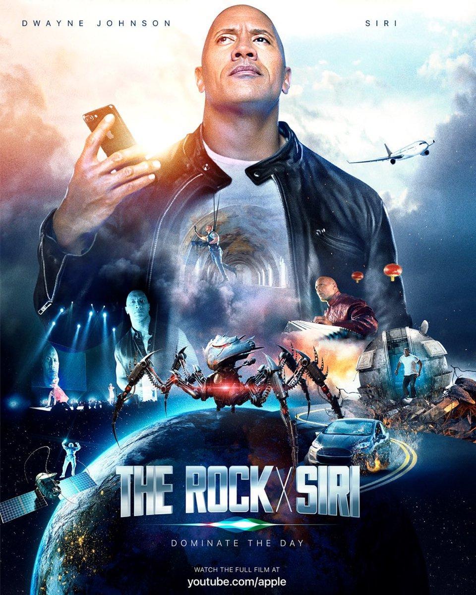 The Rock x Siri: Dominate the Day (2017) - Filmaffinity