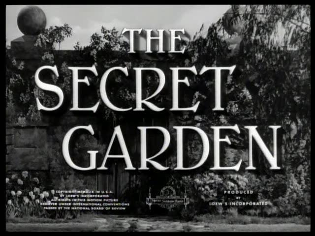 The Secret Garden 1949 Filmaffinity