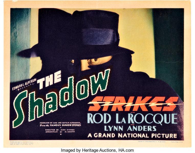 The Shadow Strikes (1937) - Filmaffinity