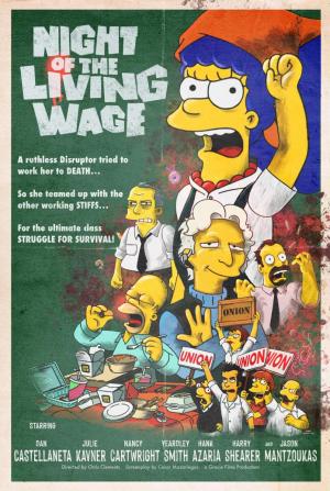 The Simpsons: Night of the Living Wage (TV)