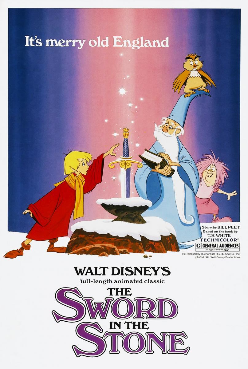 the sword in the stone poster