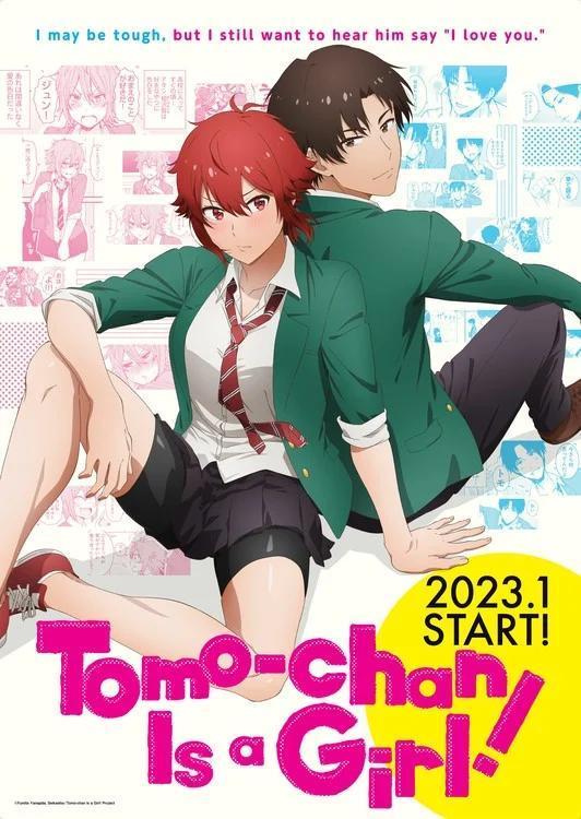 Tomo-chan Is A Girl! tem um novo trailer revelado