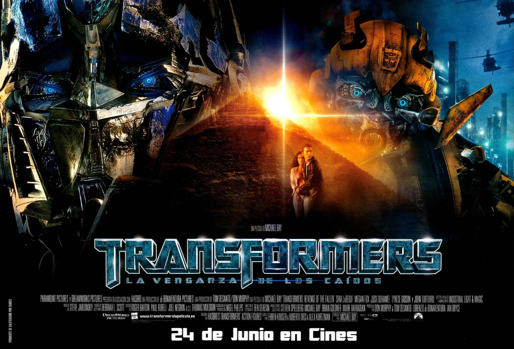 Transformers: Revenge of the Fallen – Wikipédia, a enciclopédia livre