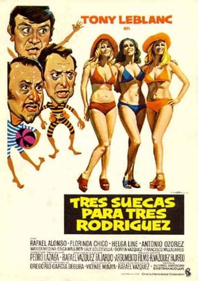 Tres suecas para tres Rodríguez (1975) - Filmaffinity