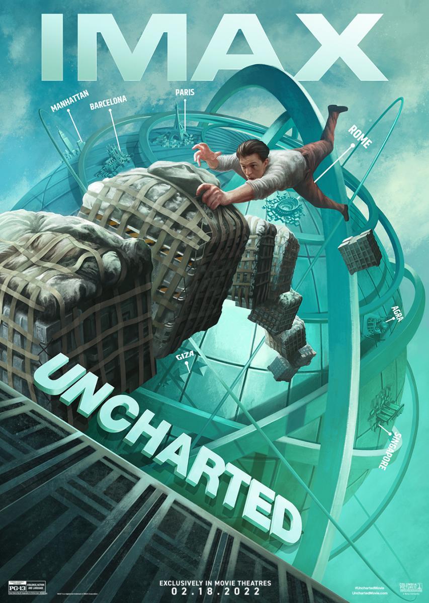 Uncharted é sucesso de bilheteria em 42 países, dos 47 que foi transmitido  - Purebreak