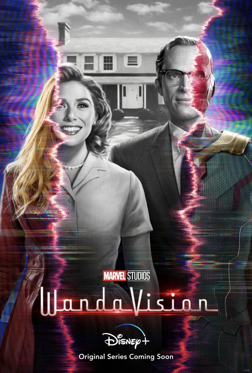 Wanda Maximoff Marvel Sticker WandaVision Deed Sticker Vision Disney