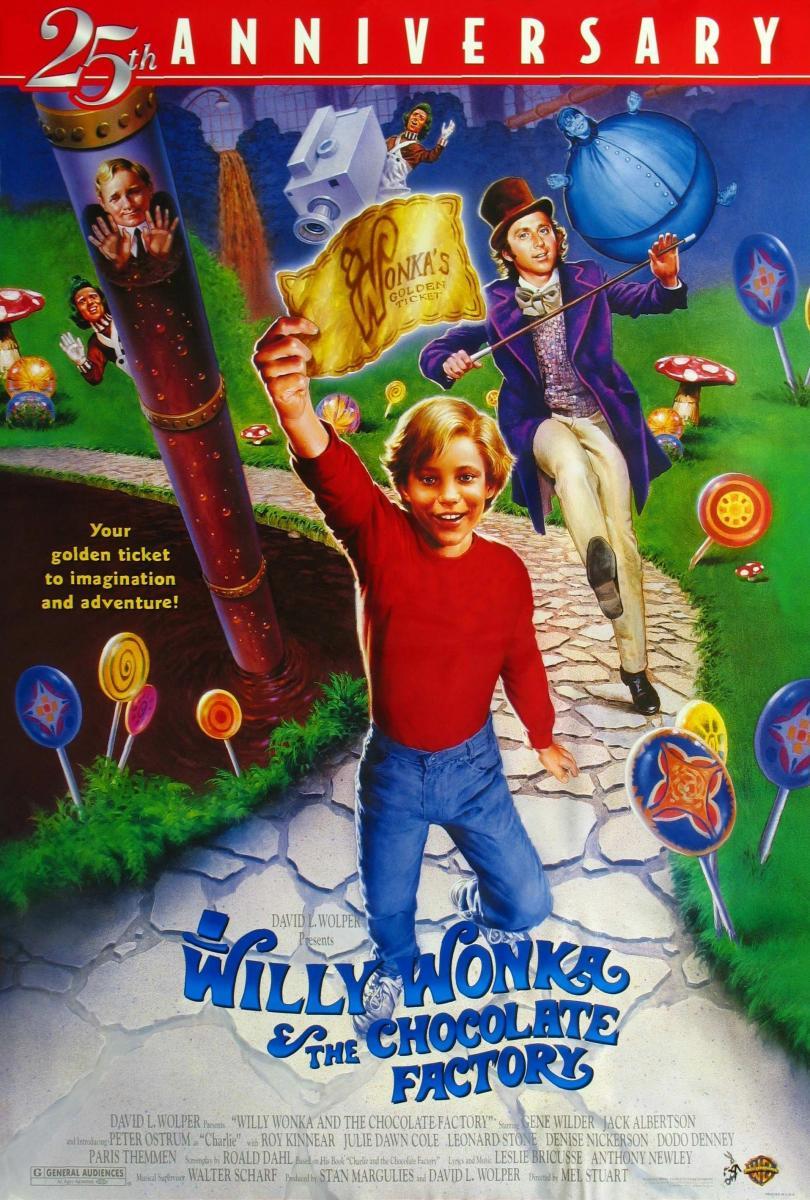 Willy Wonka And The Chocolate Factory Dvd