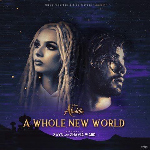 Sección Visual De ZAYN & Zhavia Ward: A Whole New World (Vídeo Musical ...