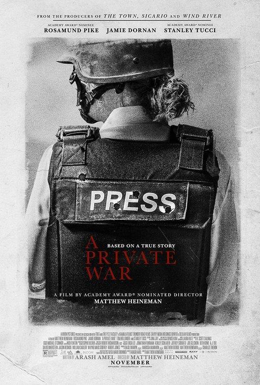 Una guerra privada  - Posters